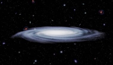 JADES-GS-z14-0, a galaxy discovered by the James Webb Space Telescope, already contained oxygen less than 300 million years after the Big Bang — a finding confirmed by ALMA, suggesting generations of massive stars had already been born, lived and died, scattering newly forged elements into space billions of years before our Sun existed.