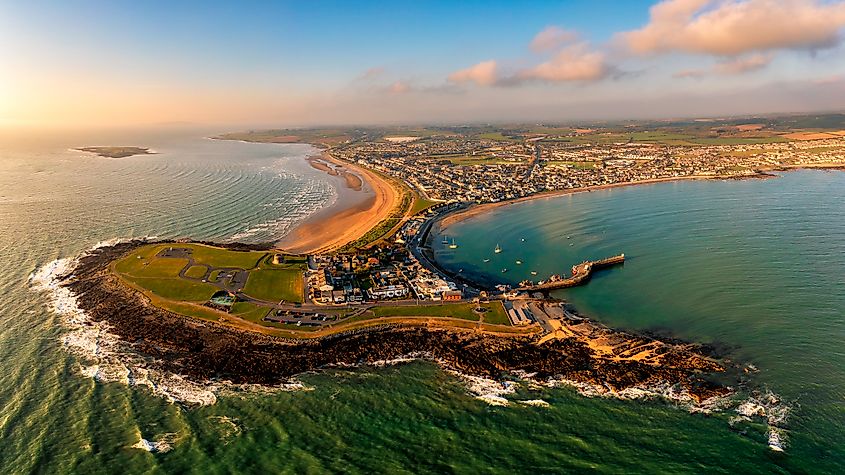 Overlooking Skerries, Ireland.