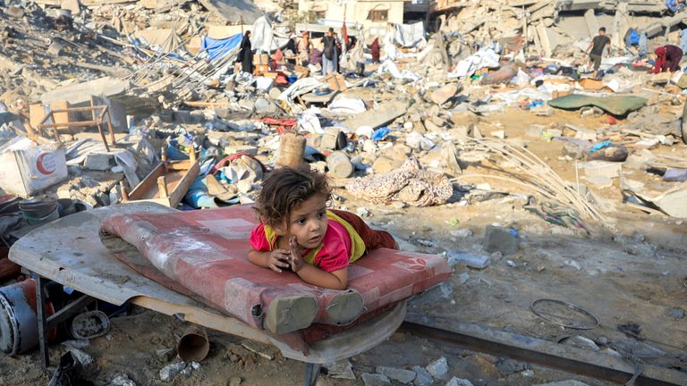 Destruction in Gaza. File Pic: Reuters