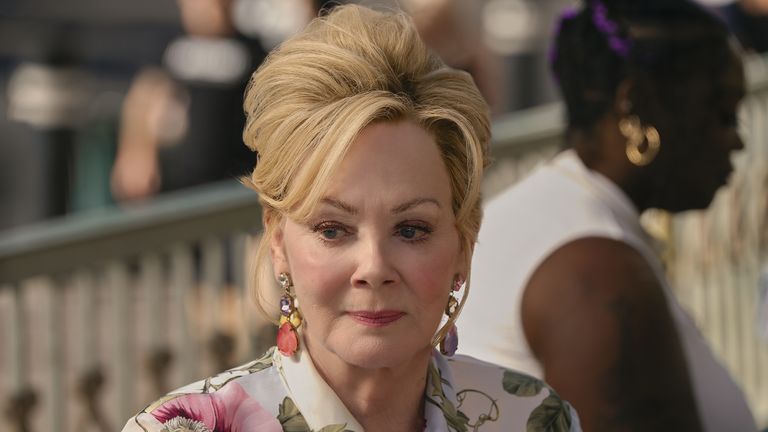 Jean Smart has won 5-for-5 Emmys for best actress in a comedy for her Hacks role. Pic: Universal