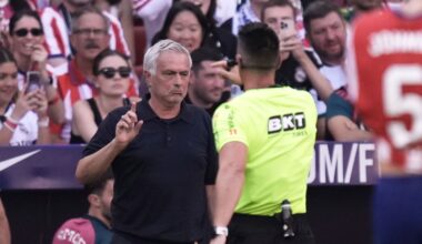 Jose Mourinho: Real Madrid boss holds up pictures of referee errors in press conference after defeat to Atletico Madrid | Football News