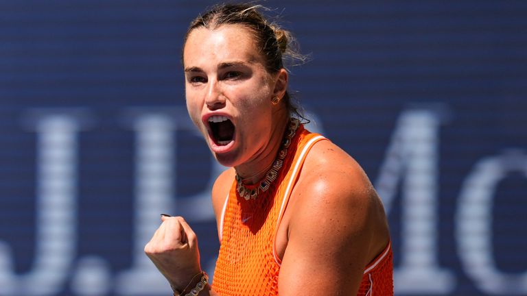 Sabalenka is aiming to win a third straight US Open title