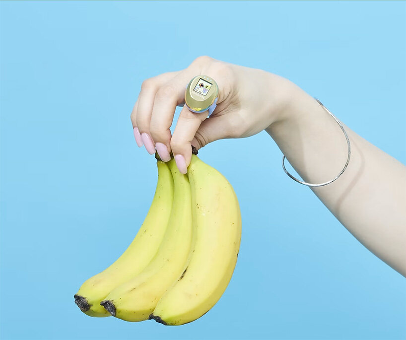 tamagotchi shrinks its classic digital pet into a wearable ring with LCD color screen - 8