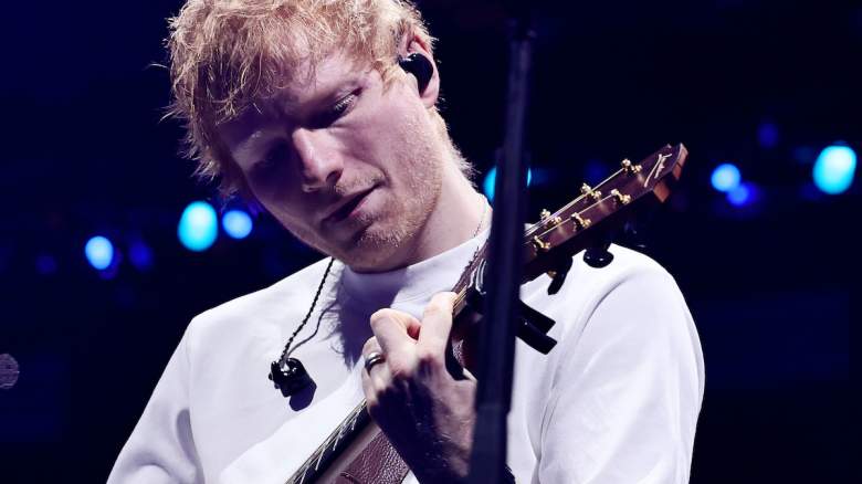 Ed Sheeran performs onstage