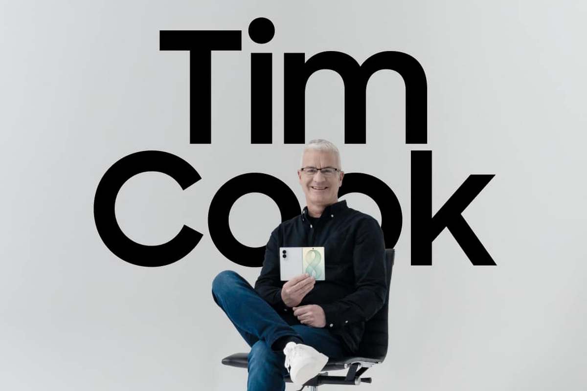 Samsung hires a real Tim Cook to advertise the Galaxy Z Fold8