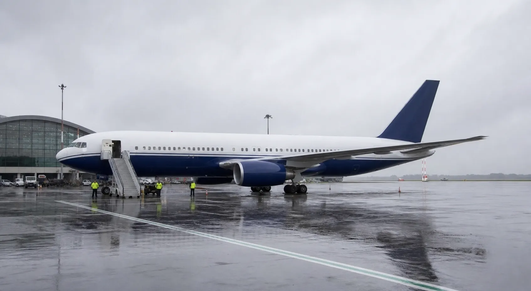 Trump arrives in Ireland for a two-day visit