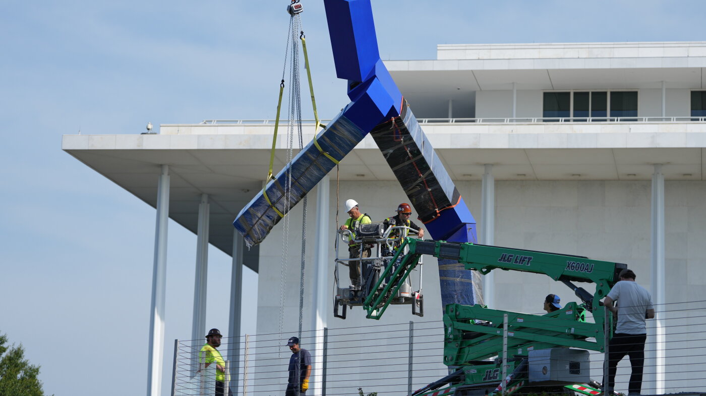 Opinion: A sculpture in perpetual motion, removed : NPR