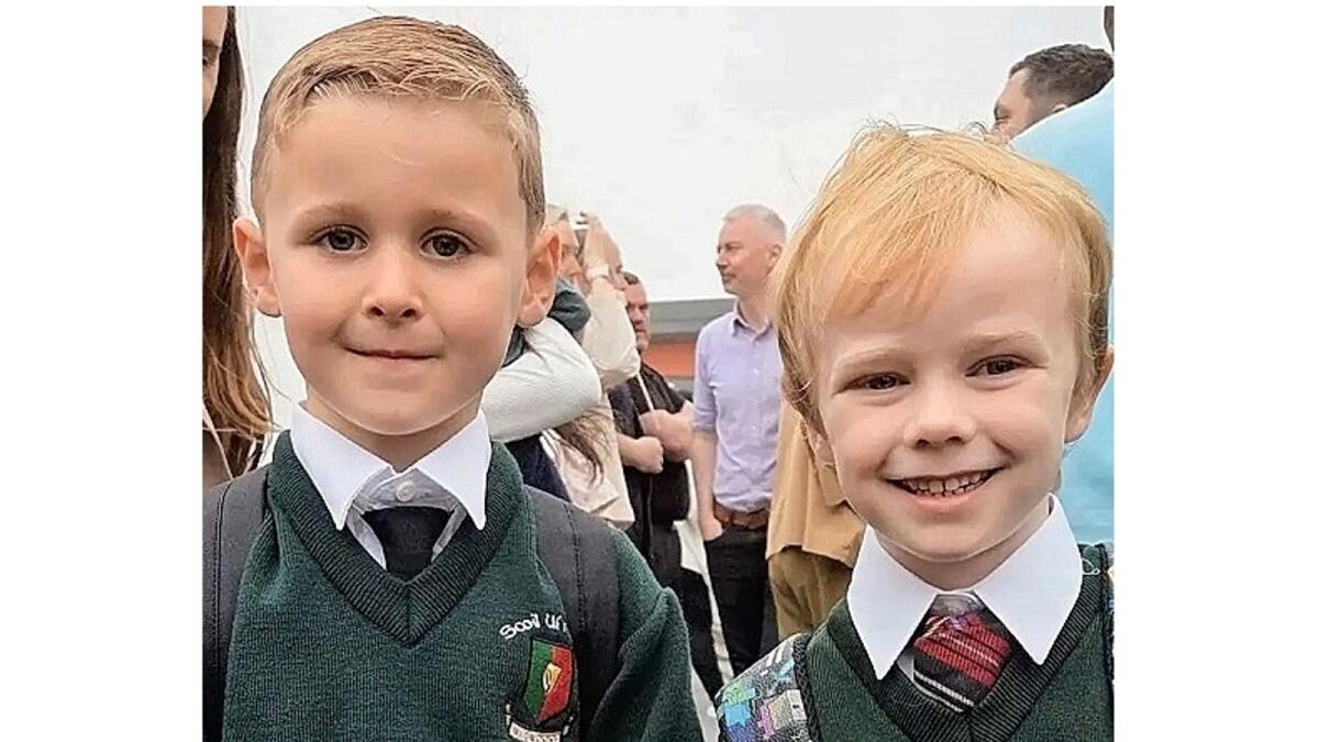 Grandsons of Offaly and Kerry 1982 All Ireland final opponents start school in same class!