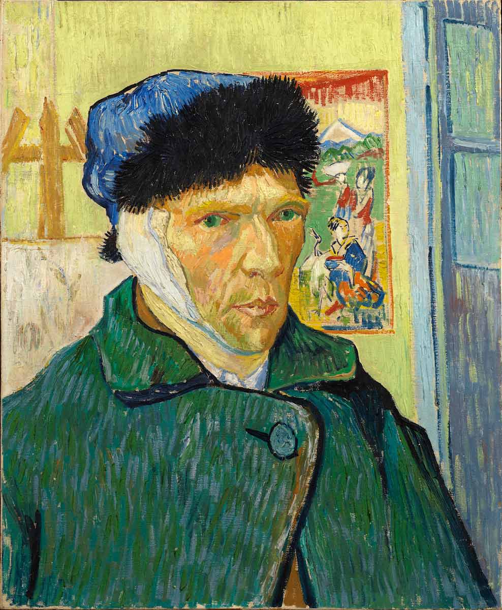 van gogh self portrait bandaged ear