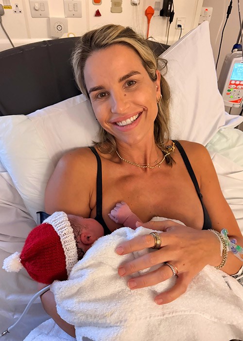 Vogue Williams' fourth child has arrived. Pic: Vogue Williams / Instagram