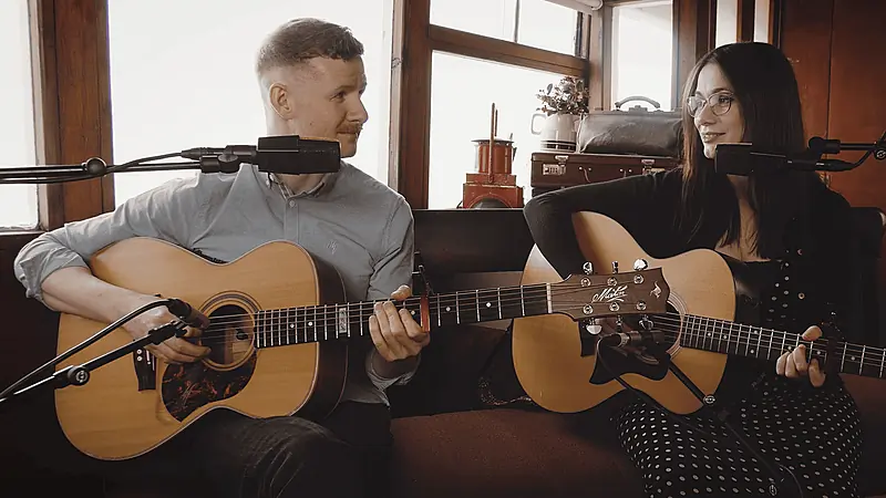 Watch: Without Willow debut new railway song in historic Donegal setting