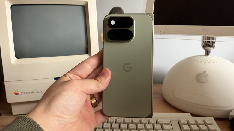 Pixel 11 Pro Fold in hand