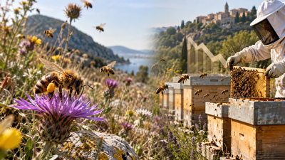 Wild honeybee populations in Europe could decline by 56% in 10 years without swarms from managed hives; study finds