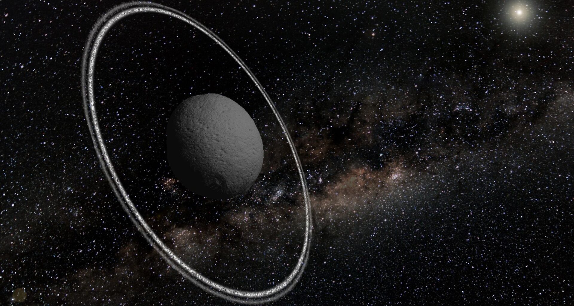 Chariklo, a strange ringed object beyond Saturn, looks even stranger in new James Webb telescope study