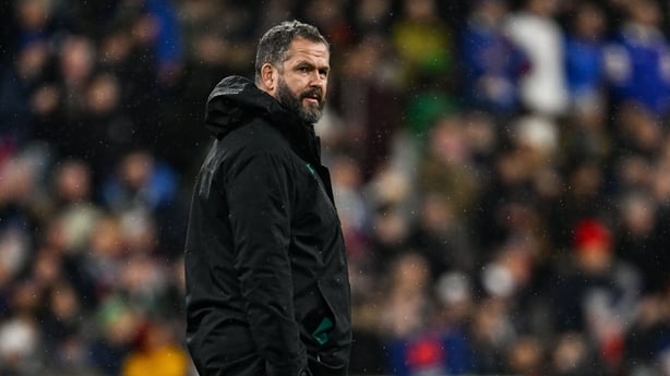 Ireland head coach Andy Farrell 