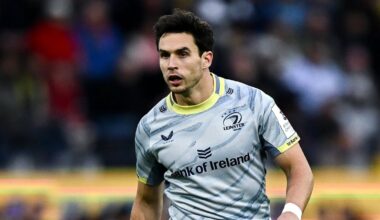 Carbery starts for Leinster while Sheehan in back row