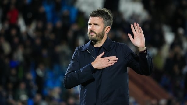 Michael Carrick, head coach of Manchester United, during the Champions League match between Como 1907 and Manchester United at Stadio Giuseppe Sinigaglia in Como, Italy, on October 21, 2026.