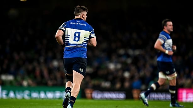 24 October 2026; Dan Sheehan of Leinster during the United Rugby Championship match between Leinster and Munster at the Aviva Stadium in Dublin. Photo by David Fitzgerald/Sportsfile