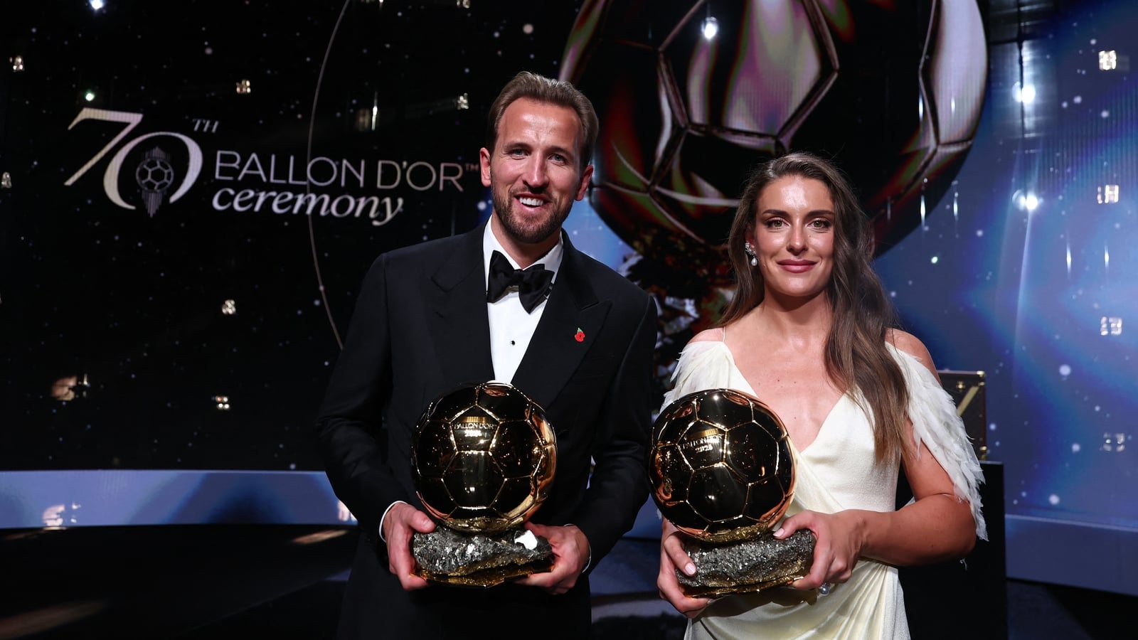 Ballon d'Or: Kane and Putellas take top awards