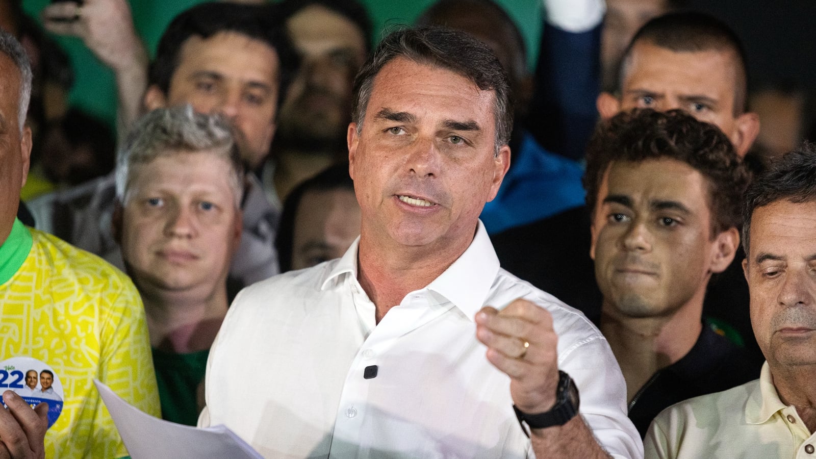 Flavio Bolsonaro has left Brazil for US