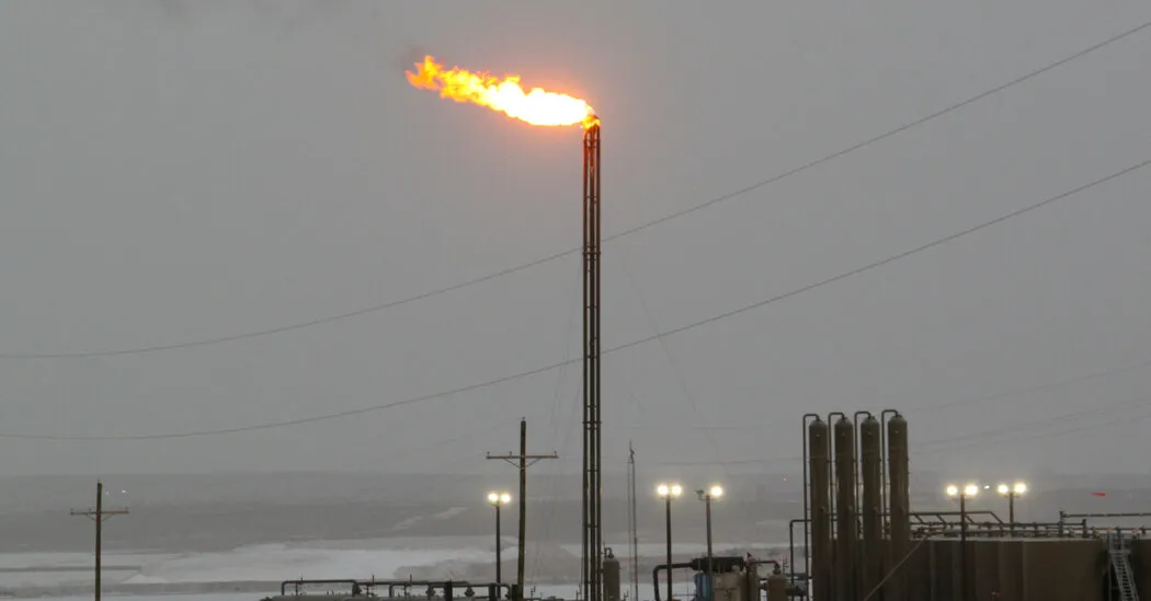 E.P.A. Loosens Methane Rules for Oil Firms