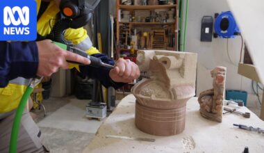 The Sydney workshop where hundred-year-old sculptures are made new