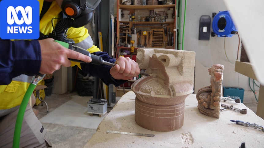 The Sydney workshop where hundred-year-old sculptures are made new