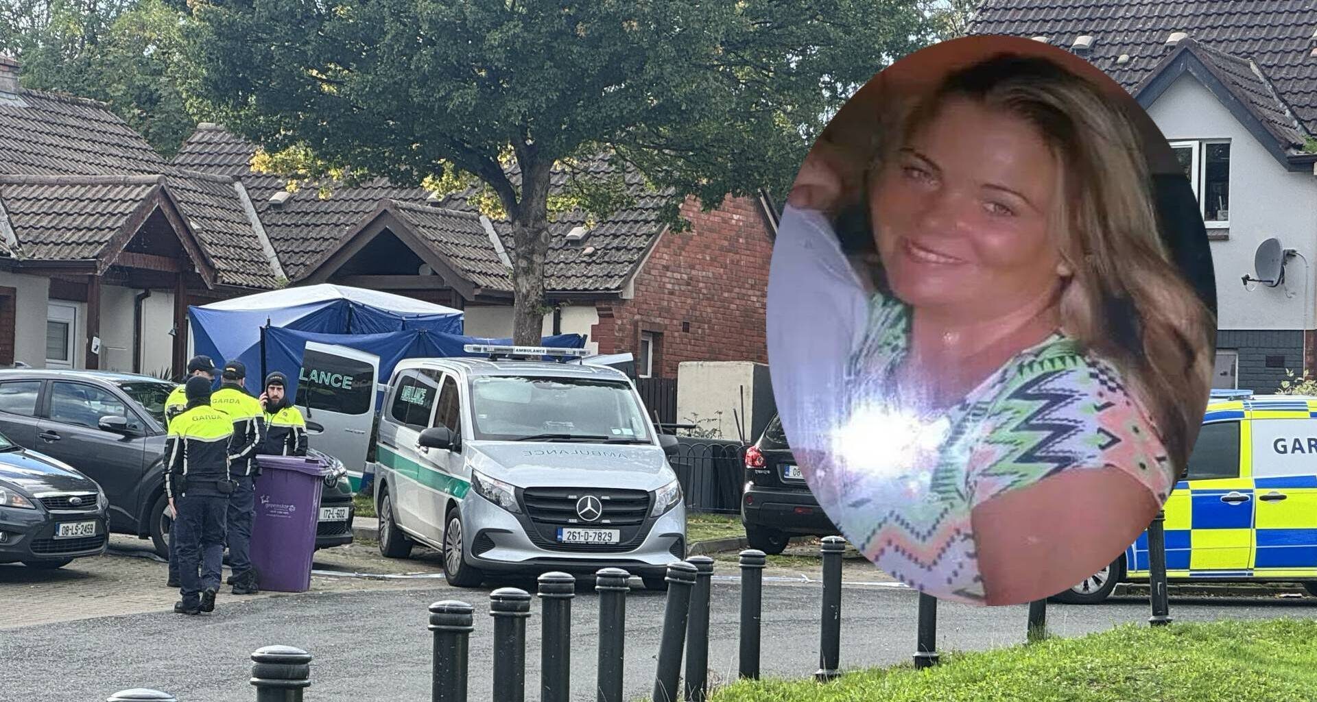 Gardaí were called to the couple's home in Cois Cairn, North Bray, on Wednesday, where the body of Jamie McGinn was discovered in the front garden, while the body of Biddy O'Brien (inset) was found in the upstairs bedroom. Picture: PA