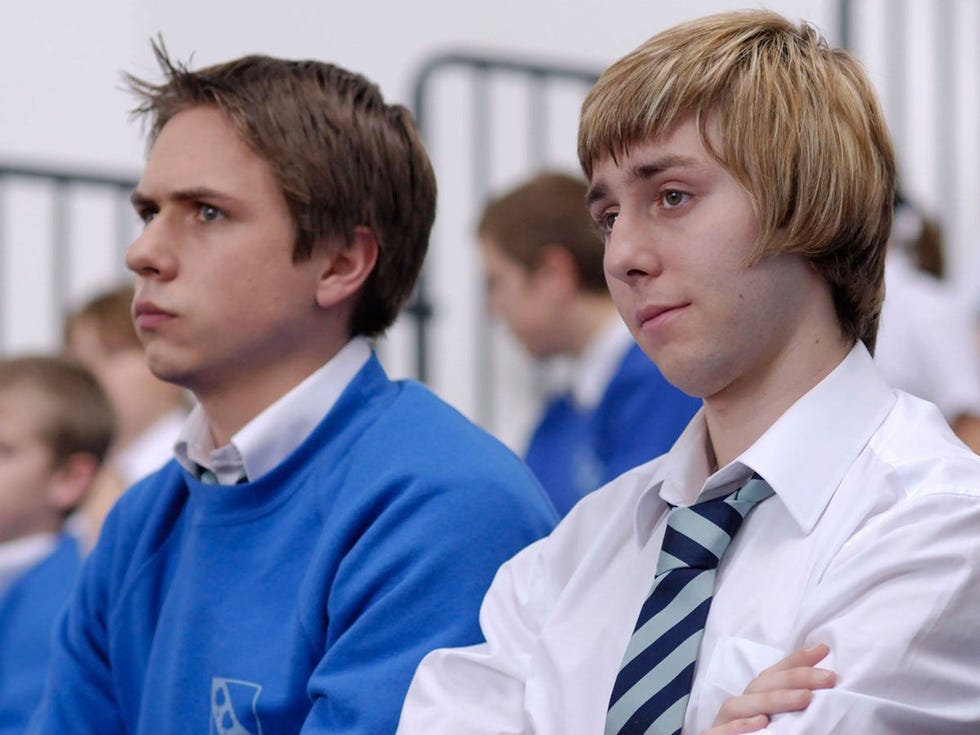 Joe Thomas, James Buckley, The Inbetweeners joe thomas, james buckley, the inbetweeners