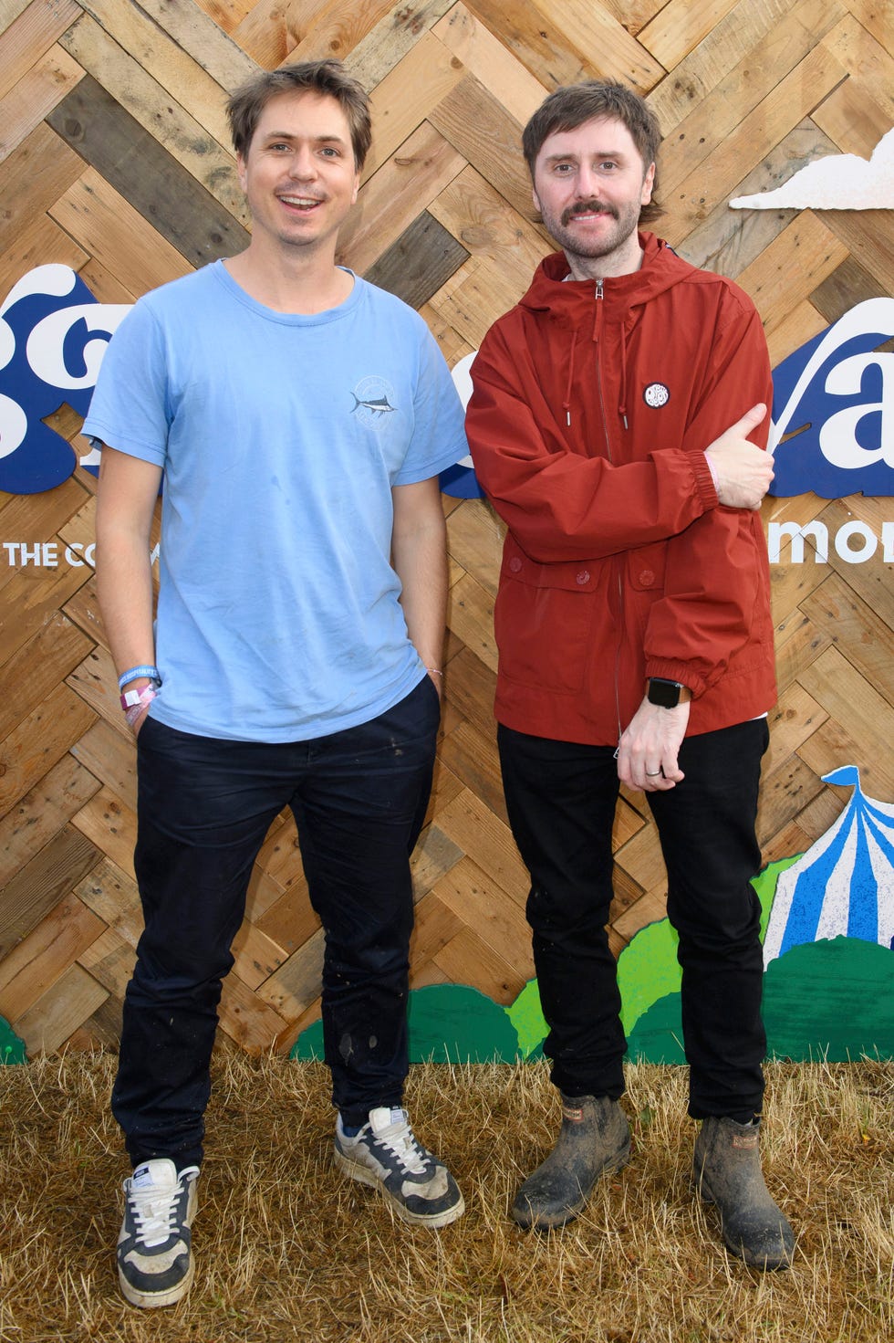 Joe Thomas and James Buckley joe thomas and james buckley