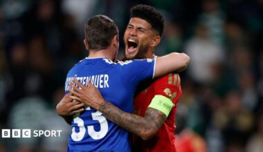 Sporting 2-3 LASK: Austrian champions earn first league phase win in Champions League