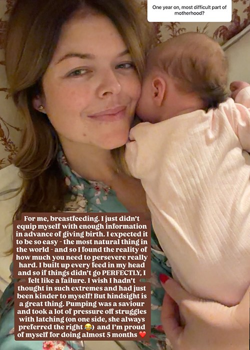 Doireann Garrihy reveals the most difficult thing about  motherhood. Pic: Doireann Garrihy Instagram 