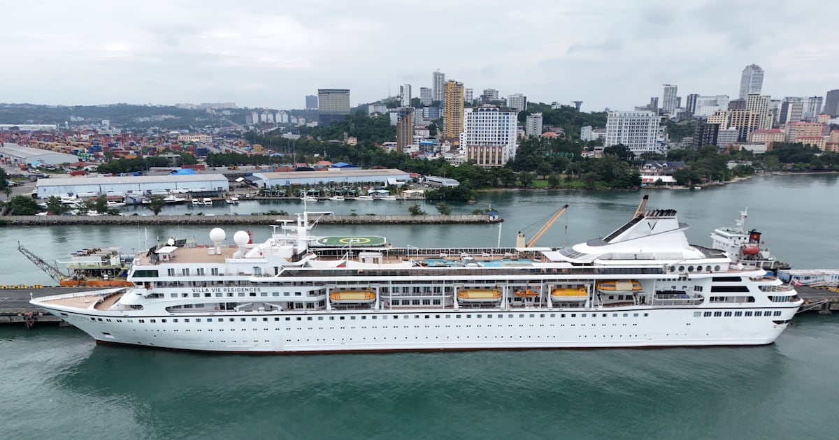 Luxury cruise ship that left Ireland two years ago strands passengers in Cambodia – The Irish Times