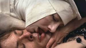 THE DEVILS, from top: Vanessa Redgrave, Michael Gothard, 1971