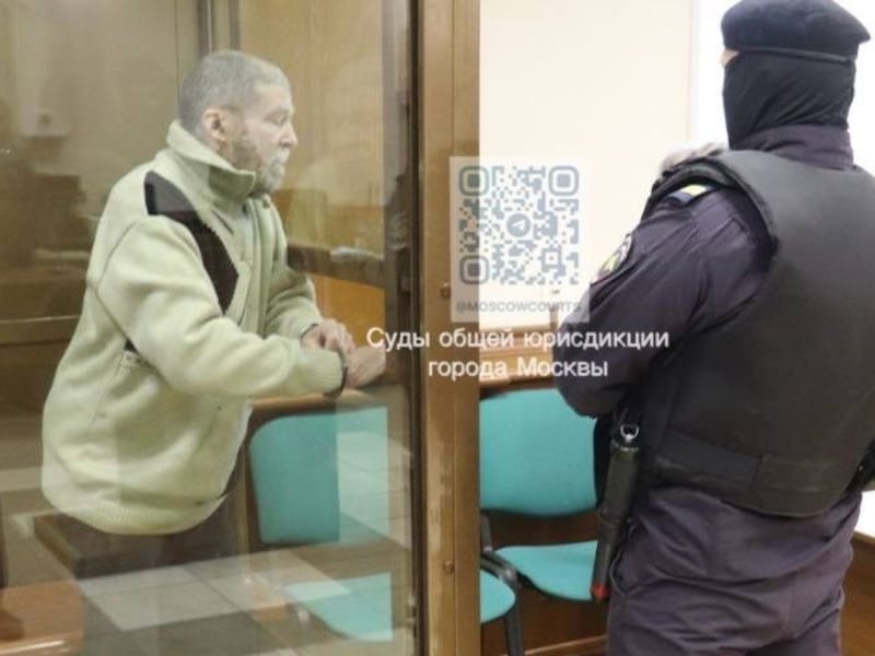 Stephen Hubbard, pictured two years ago, after being sentenced to six years and 10 months in prison. Photograph: Moscow City Court/Anadolu via Getty Images