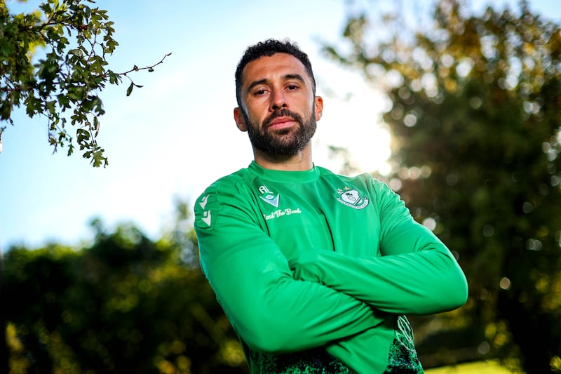 Shamrock Rovers' Pico Lopes. Photograph: Ryan Byrne/Inpho