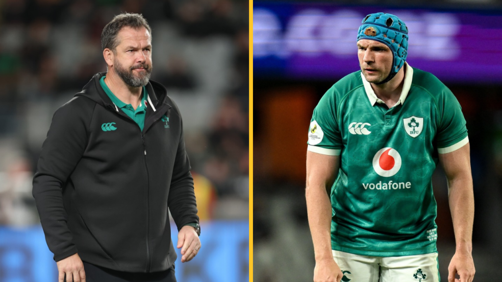 Andy Farrell names strong Ireland Nations Championship squad