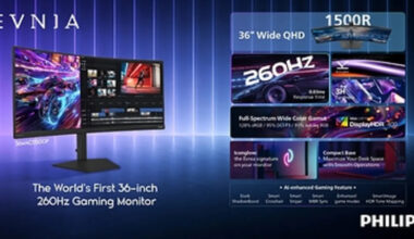 Philips Evnia Unveils Latest Gaming Monitors, Featuring the World's First 36-inch 260Hz Display Built for Gamers