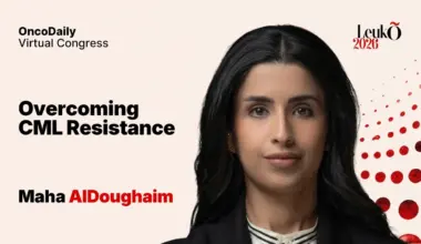 Maha AlDoughaim at LeukO 2026: The New Era of CML Treatment, Remission, and Resistance