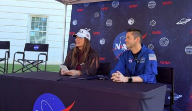 U.S. Secretary of Agriculture Brooke Rollins, left, and NASA Administrator Jared Isaacman signed a Memorandum of Understanding advancing agriculture and Earth science during an event at the University of Alabama in Tuscaloosa on Saturday, Oct. 24.