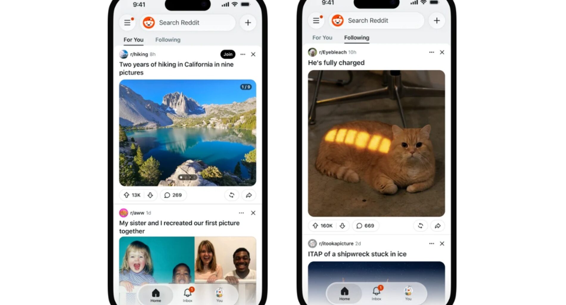 Reddit splits its home feed in two with a TikTok-inspired update