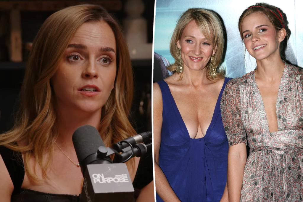 Emma Watson breaks silence on rift with 'Harry Potter' creator J.K. Rowling over anti-trans comments