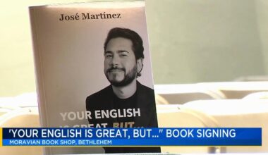 69 News' Jose Martinez shares his bilingual journey in "Your English is Great, But.." | Bethelehm Area