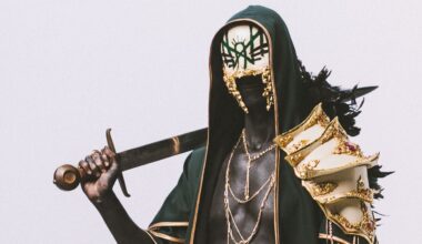 Sleep Token lead singer Vessel in 2025