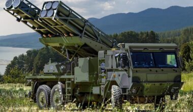 Elbit Systems PULS artillery system credit: Elbit Systems