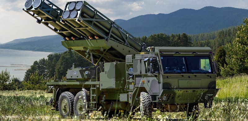 Elbit Systems PULS artillery system credit: Elbit Systems