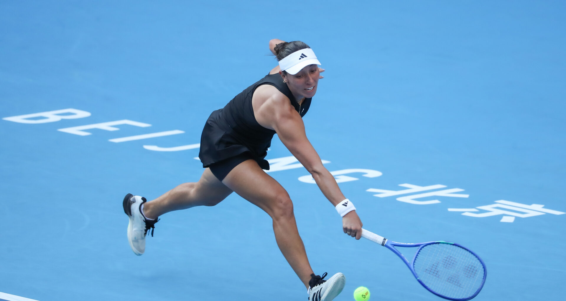 Pegula saves three match points to escape Raducanu in Beijing