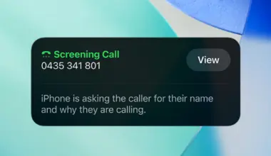 The call screening function from Apple and its iOS 26 is considered the best feature currently