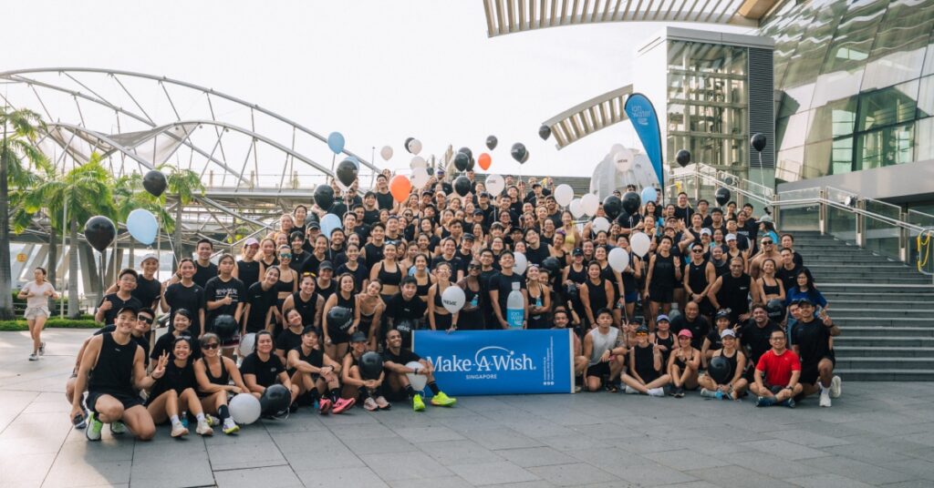 revl sg make a wish charity run impact driven