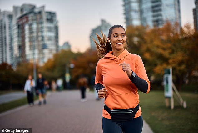 The 'October theory' suggests people restart their efforts in the fall to end the year strong after falling short of their summer goals (stock)